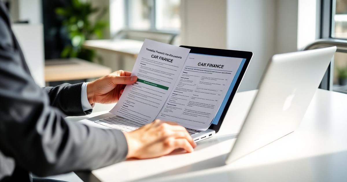 How to Compare Car Finance Deals — A Step-by-Step UK Guide
